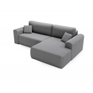 Dunkelgraues LINEA Liege-Ecksofa - Luxus und Komfort für jeden Tag 5/9