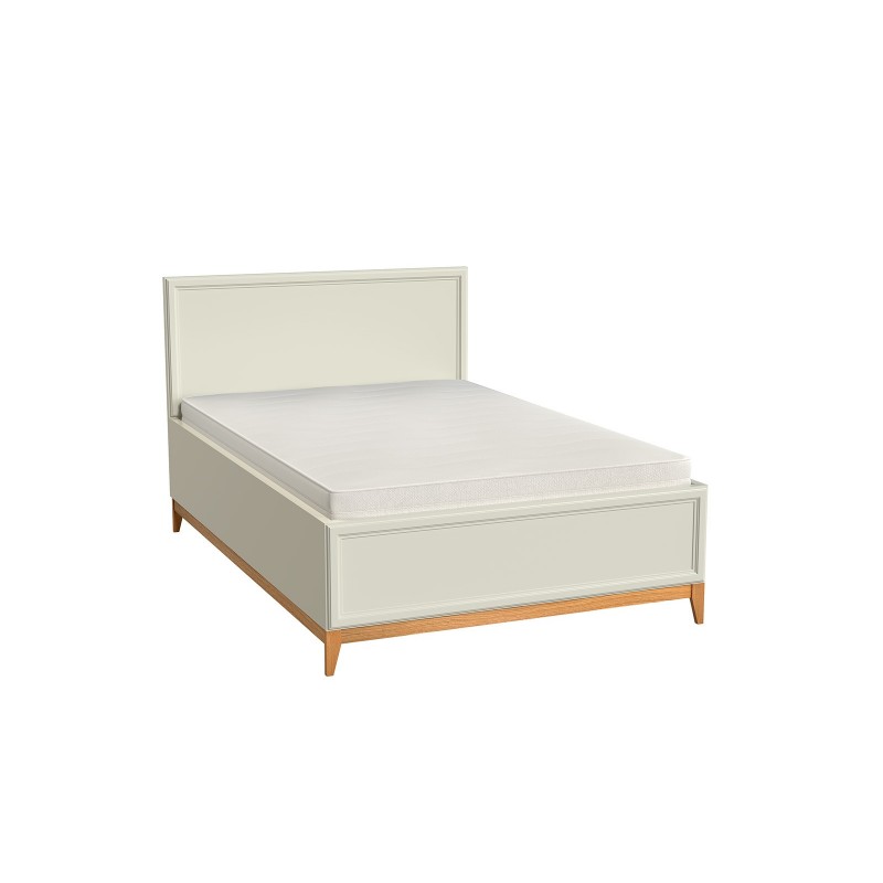 Bett WINDSOR in einem geschmackvollen Kaschmir-Ton, ideal für klassische Schlafzimmer