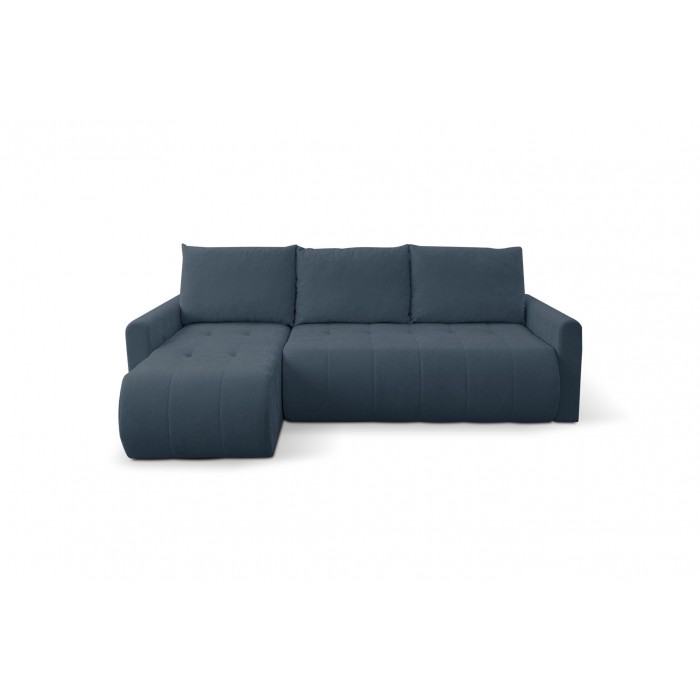 Mehrzweck-Ecksofa SPRENTO dunkelblau in...