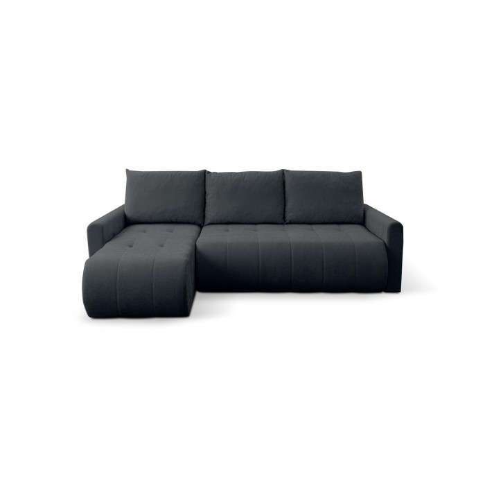 Universelles Ecksofa SPRENTO schwarz in...