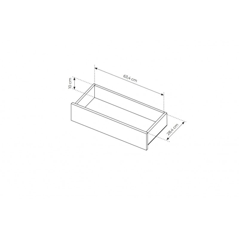 RTV Tisch RIVO 196 cm - TV-Schrank in Eiche Cremona mit geriffelten Fronten 8/9