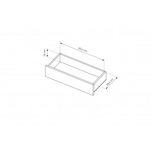 RTV Tisch RIVO 196 cm - TV-Schrank in Eiche Cremona mit geriffelten Fronten 8/9