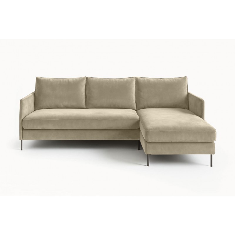 Ecksofa BELIS Rechts 
 mit Bettkasten und Schlaffunktion - Beige 6/9