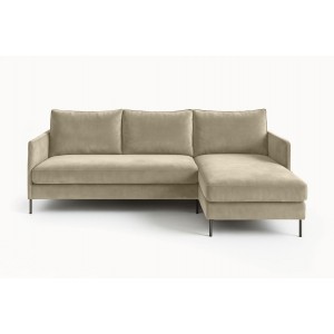 Ecksofa BELIS Rechts 
 mit Bettkasten und Schlaffunktion - Beige 6/9