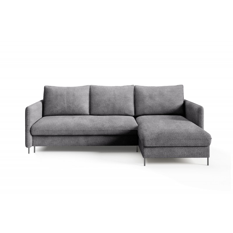 Bequemes Ecksofa BELIS BOUCLE, gepolstert mit weichem Stoff 3/9