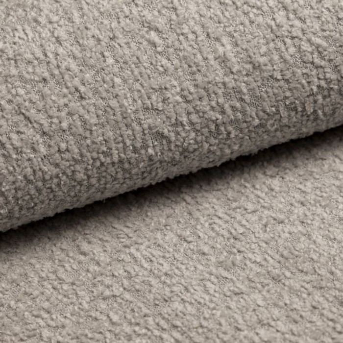 BELIS BOUCLE beige Ecksofa mit Schlaffunktion für das Wohnzimmer
