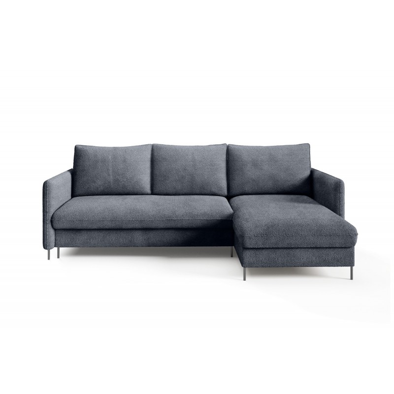 Funktionelles Ecksofa BELIS BOUCLE mit weichem Stoff und Schlaffunktion 3/9