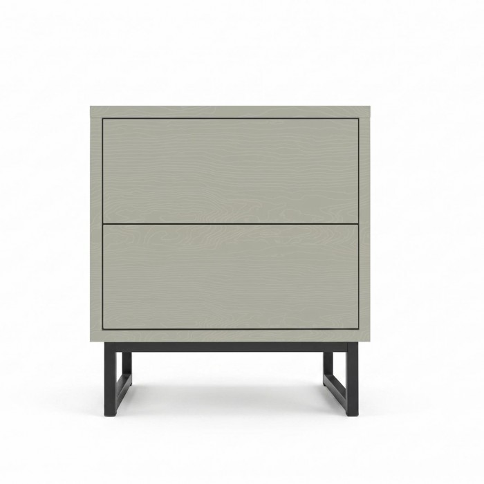 Nachttisch GENUA Eukalyptus Salbei Grün Loft...