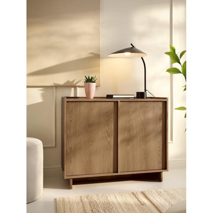 SUNA Kommode Japandi Design Sideboard Eiche...
